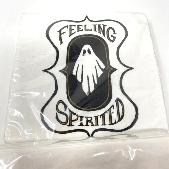 Target Threshold™ 20ct Beverage Disposable Napkins 'Feeling Spirited' Set of 2 - Picture 5 of 5